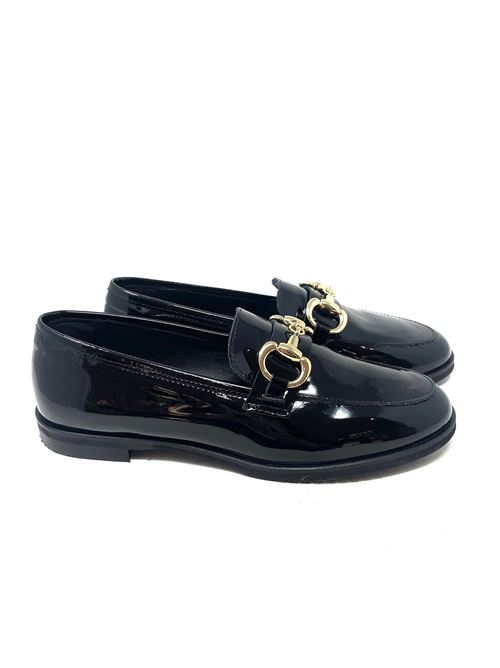 Mocassino donna in vernice IL LACCIO | ALBAM2VERNICENERO